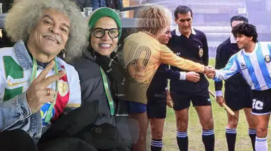 Dünyaca ünlü futbol efsanesi Valderrama, Amedspor'un golleriyle coştu