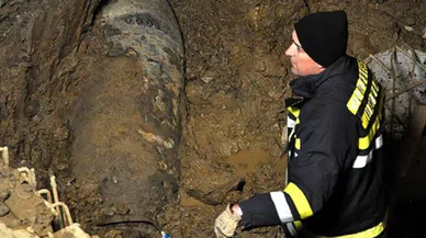Belgrad’da bir inşaatta 2. Dünya Savaşından kalma bomba bulundu
