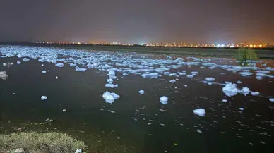 Belediye "temiz" demişti: Dicle nehrinde yine köpüklendi
