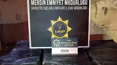 Mersin Limanı’nda 298 kilo kokain ele geçirildi