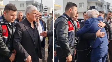 Tatlıses'i vuran Abdullah Uçmak izinli olarak cenazeye katıldı