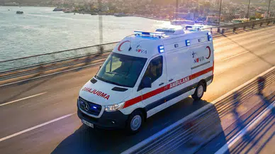 Ambulansa trafik cezası: Hızlı gittiği için ceza yedi