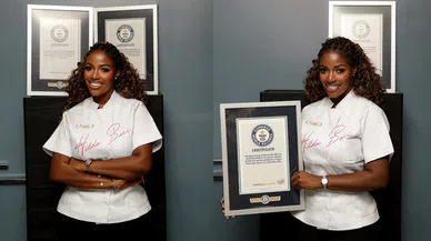 Hilda Baci 8,8 ton pilavla Guinness rekoru kırdı