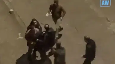 Gazeteci Nedim Oruç haber takibi yaparken gözaltına alındı