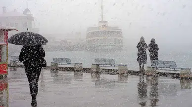 Tarih verildi: İstanbul için kar alarmı