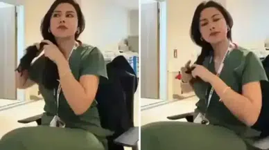 Saçlarını ördüğü için gözaltına alınan sağlıkçıya adli kontrol