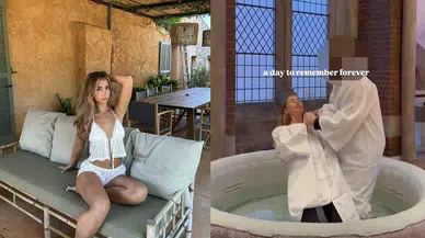 24 saatte 101 erkekle birlikte olmuştu: OnlyFans modeli yeniden vaftiz oldu