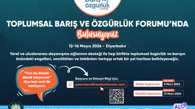 Diyarbakır’da “Toplumsal Barış Forumu” yapılacak