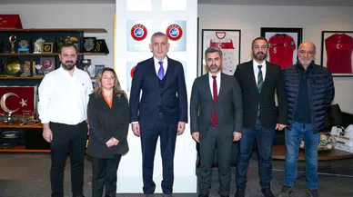 Amedspor’dan TFF Başkanı Hacıosmanoğlu’na ziyaret