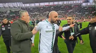 Sakaryasporlu futbolcudan Amedsporlu futbolcu ve yöneticilere şok küfür!