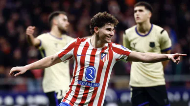 Atletico Madrid, Barcelona'yı perişan etti