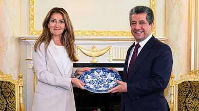 Barzani’den Yeşilgöz’e tebrik