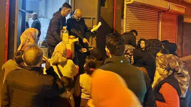 Diyarbakır Bağlar'da haberi alan oraya koştu