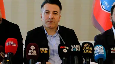 Vanspor Başkanı'ndan flaş açıklama: Bizim bizden başka dostumuz yok!
