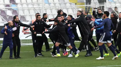 Keçiörengücü–Erzurumspor maçında kavga