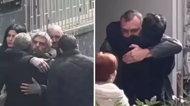 Haberi alan ünlüler, ünlü oyuncunun evine koştu