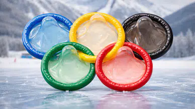 Kış Olimpiyatları'nda prezervatif rekoru: Sporcular bitirdi!