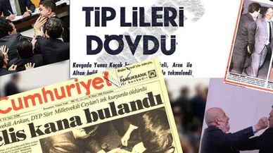 Geçmişten günümüze: İşte Meclis'teki kavgalar
