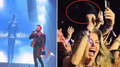 Tarkan'ın terli havlusunu alan hayranı havalara uçtu