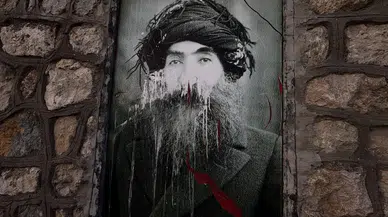 Dersim’de Hafıza Duvarı’na saldırı: Seyit Rıza’nın fotoğrafına boya atıldı