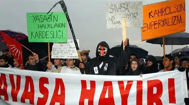 210 kişi savaşlara karşı bir araya geldi: Savaşa Hayır İnisiyatifi kuruldu