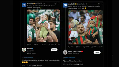 İki bebek paylaşımı, tribünlerdeki nefret ve sağduyu farkını gösterdi
