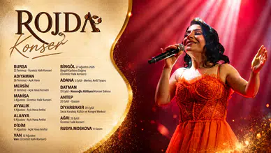 Rojda'dan Dev Konser Turnesi: Diyarbakır'dan Moskova'ya Müzik