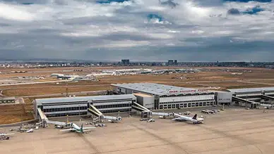 Erbil Uluslararası Havalimanı Yakınına İHA Düştü