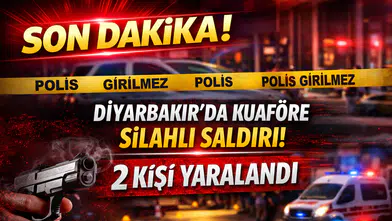 Diyarbakır Bağlar'da kuaför salonuna silahlı saldırı: 2 yaralı