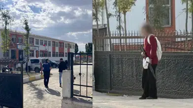 Van’da  7. sınıfta okuyan kız öğrenci okula pompalı tüfekle geldi