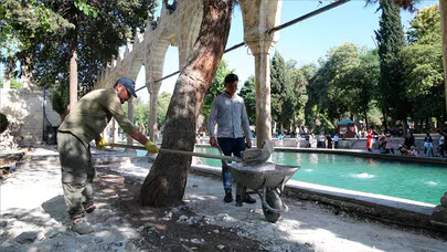 Şanlıurfa’daki tarihi Balıklıgöl restore ediliyor