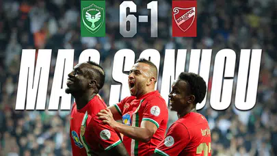 Amedspor zirveyi bırakmıyor! 6 golle mesaj verdi