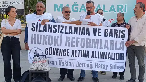İHD’den Çağrı: Silahsızlanma Hukuki Reformlarla Güvence Altına Alınmalı