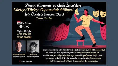 Londra’da Türkçe-Kürtçe Oyunculuk Atölyesi