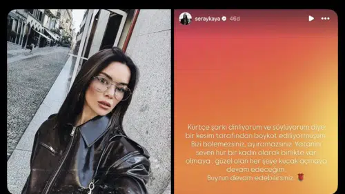 Kürtçe dinledi, hedef oldu: Seray Kaya’dan yanıt geldi