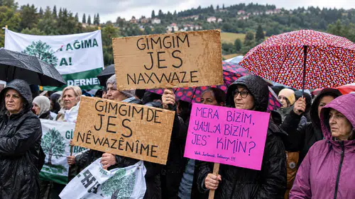 Varto’daki JES nöbeti 136’ncı gününde: “Yağmur yağarsa, hepimizin üstüne yağar”