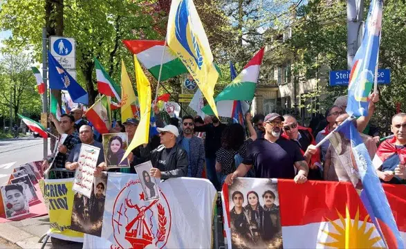 İsviçre'de İran Karşıtı Protesto: "İdamları Durdurun"