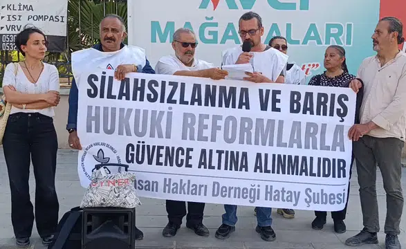İHD’den Çağrı: Silahsızlanma Hukuki Reformlarla Güvence Altına Alınmalı