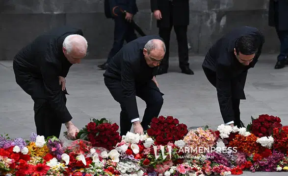 Paşinyan’dan Soykırımın Yıl Dönümünde "Gerçek Ermenistan" Vurgusu