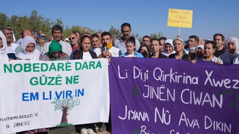 Şırnak Besta'da talanına karşı doğa nöbeti