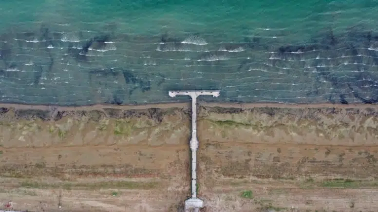İznik Gölü 350 metre çekildi