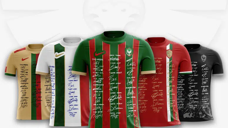 Amedspor’dan koleksiyonluk forma hamlesi
