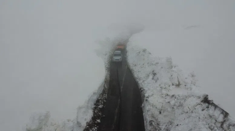 Burası ne Van ne Hakkari: Mersin’de kar 2 metre
