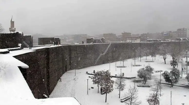 Diyarbakır için alarm! Sağanak ve kar geliyor