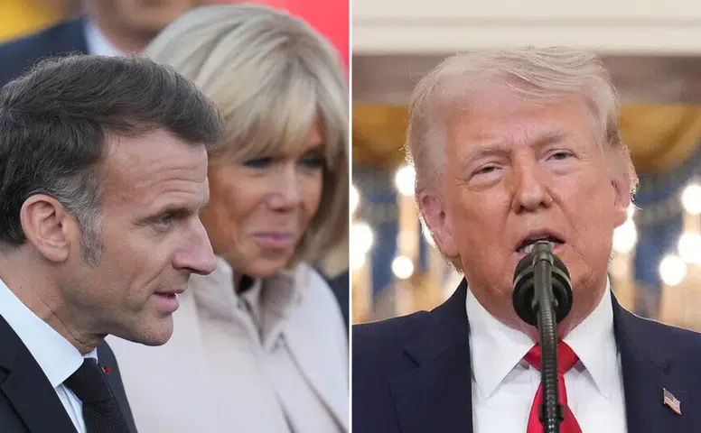 Macron'dan eşiyle dalga geçen Trump’a yanıt: “Seviyesiz”
