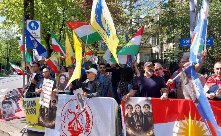 İsviçre'de İran Karşıtı Protesto: "İdamları Durdurun"