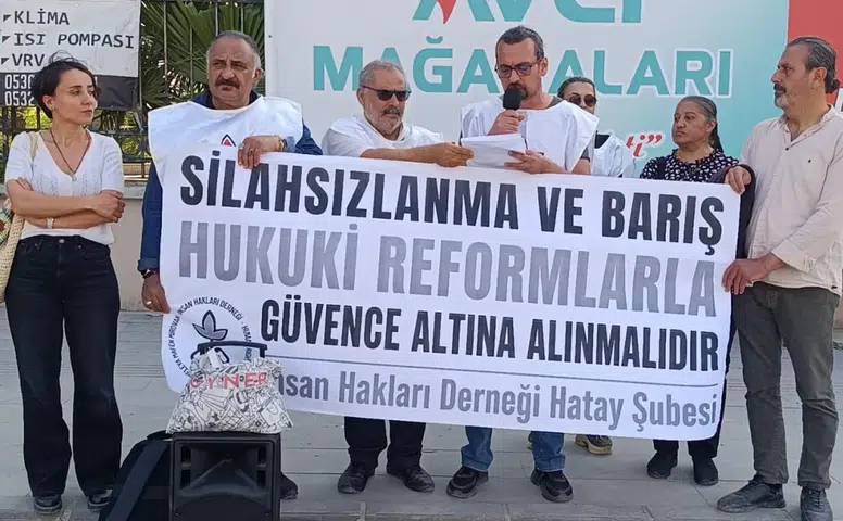 İHD’den Çağrı: Silahsızlanma Hukuki Reformlarla Güvence Altına Alınmalı