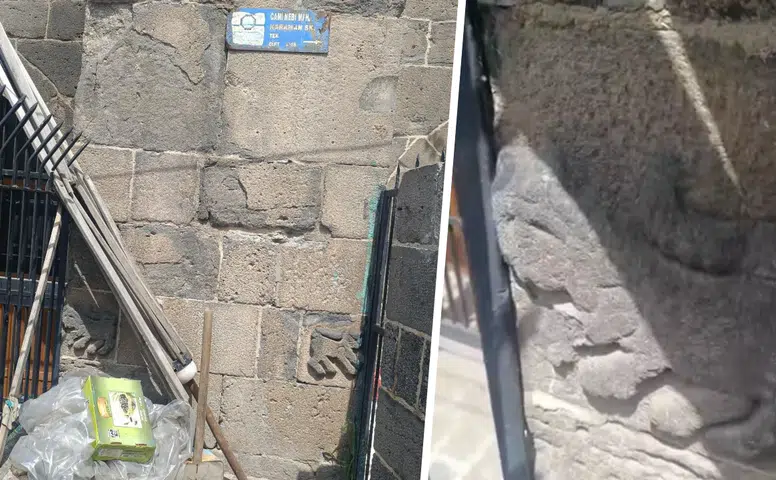 Diyarbakır’ın Hafızasına Saygısızlık: Tarihi Aslan Motifleri Çöp İçinde