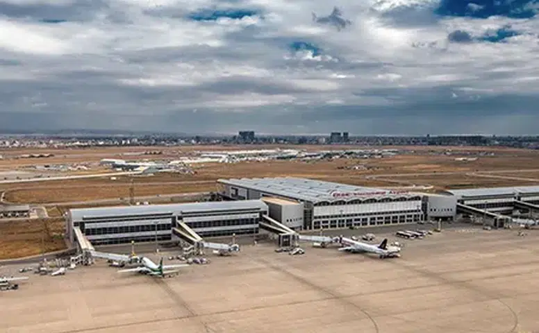 Erbil Uluslararası Havalimanı Yakınına İHA Düştü