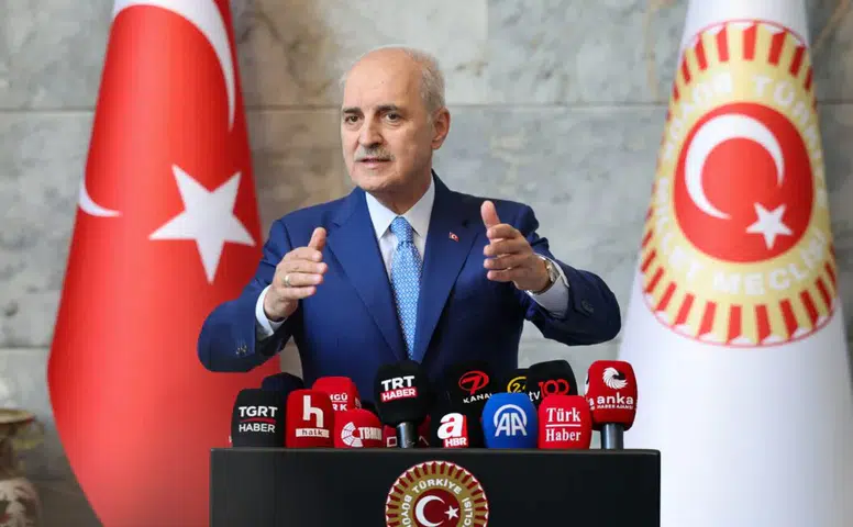 Kurtulmuş: Meclis tatile girmeden çerçeve yasa çıkarılacak, “Türk-Kürt kardeşliği ilan edilmeli”